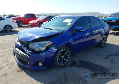2014 Toyota Corolla L/Le/Le Pls/Prm/S/S Pls z USA, uszkodzony, nr VIN 5YFBURHE8EP150047